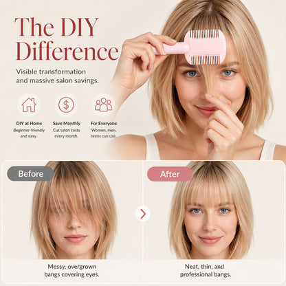 🔥Last Day Buy 1 Get 1 Free Each $9.99 Only🔥Portable Dual-Use Hair Trimming Comb