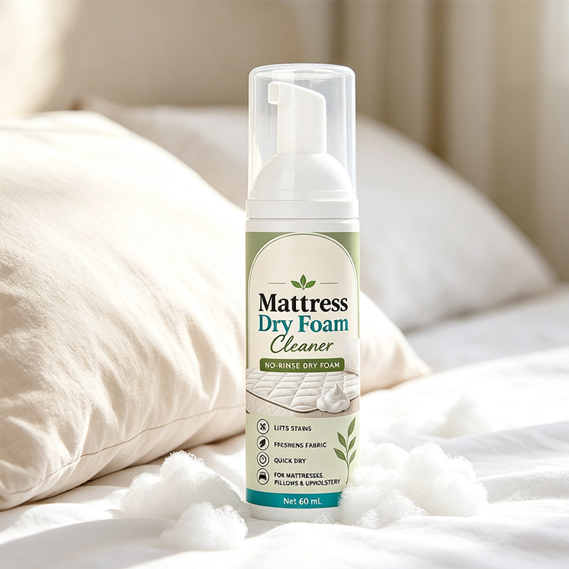 🔥Last Day BOGO SALE🔥 No-Rinse Mattress & Upholstery Foam Cleaner – Enzyme-Powered Deep Cleaning Formula🛏️🧽
