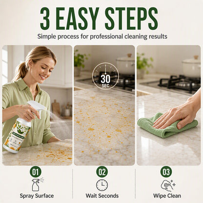 ✨LAST DAY BUY 1 GET 1 FREE🧴🧽 Heavy Duty Kitchen Degreaser Spray – Powerful Grease Remover For Home Cleaning
