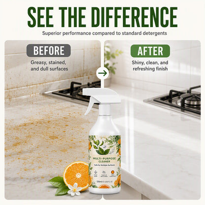 ✨LAST DAY BUY 1 GET 1 FREE🧴🧽 Heavy Duty Kitchen Degreaser Spray – Powerful Grease Remover For Home Cleaning