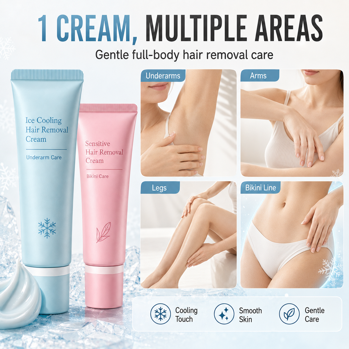 🔥Last Day Buy 1 Get 1 Free🔥Gentle Hair Removal Cream