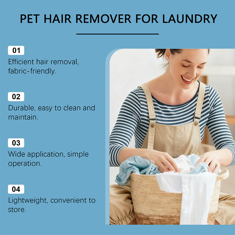 🔥LAST DAY BUY 2 GET 1 FREE🔥Catch Pet Hair Instantly! No-Snag Reusable Laundry Balls