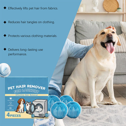 🔥LAST DAY BUY 2 GET 1 FREE🔥Catch Pet Hair Instantly! No-Snag Reusable Laundry Balls
