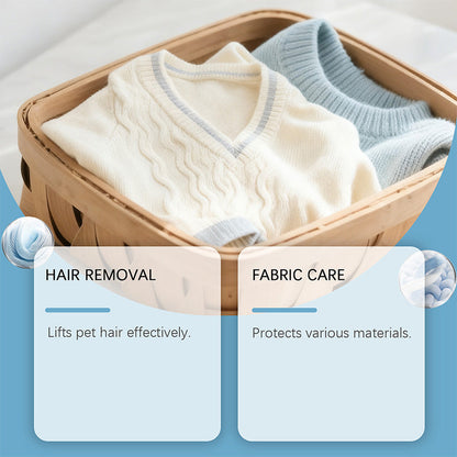 🔥LAST DAY BUY 2 GET 1 FREE🔥Catch Pet Hair Instantly! No-Snag Reusable Laundry Balls