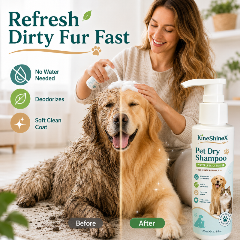 🔥Last Day Buy 1 Get 1 Free🔥Rinse-Free Pet Shampoo Mousse