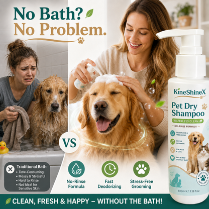 🔥Last Day Buy 1 Get 1 Free🔥Rinse-Free Pet Shampoo Mousse