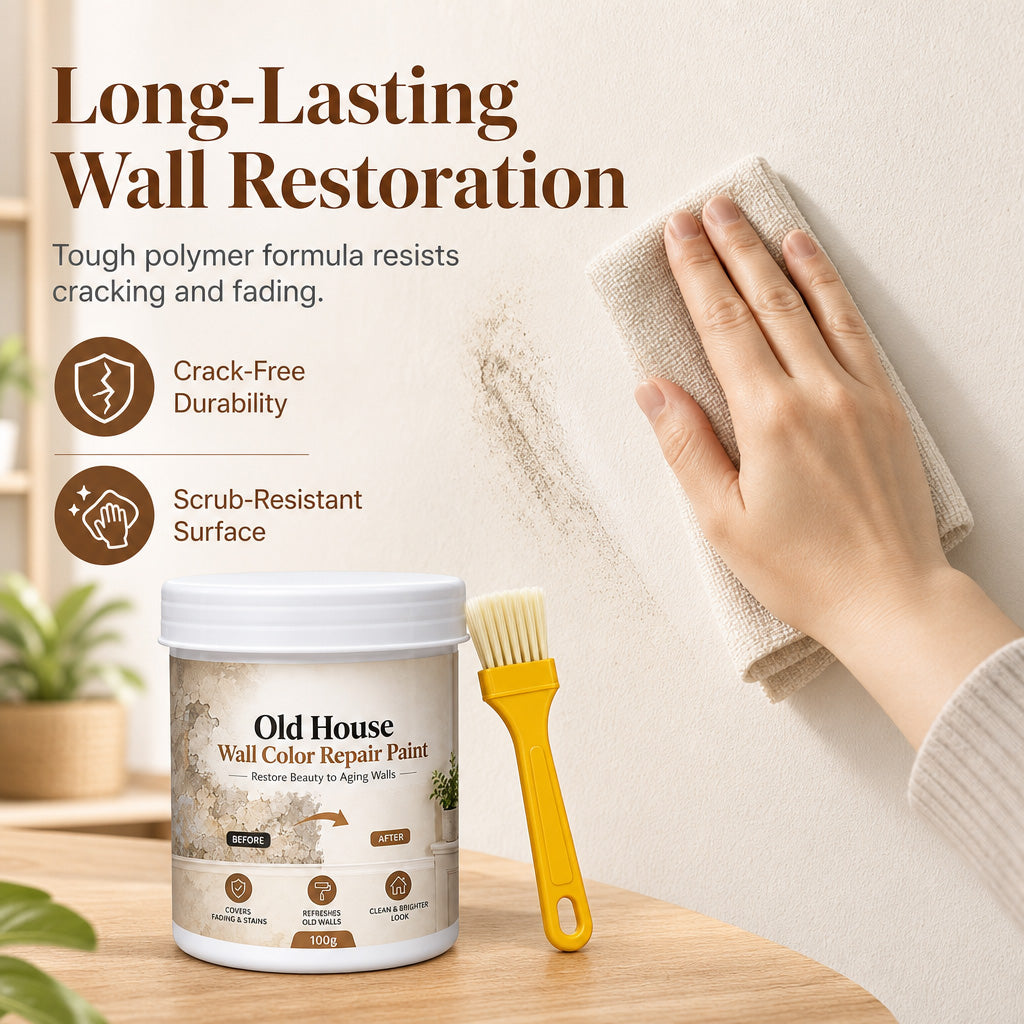 🔥Last Day Buy 2 Get 1 Free🔥Wall Repair & Renovation Touch-Up Paint