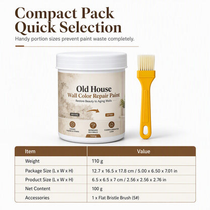 🔥Last Day Buy 2 Get 1 Free🔥Wall Repair & Renovation Touch-Up Paint