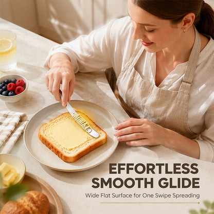 🔥Last Day Buy 1 Get 1 Free🔥Professional 304 Stainless Steel 3-in-1 Butter Knife and Spreader