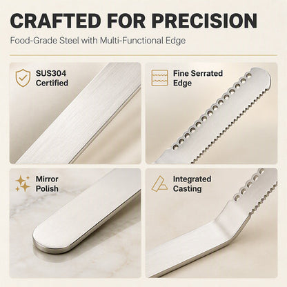 🔥Last Day Buy 1 Get 1 Free🔥Professional 304 Stainless Steel 3-in-1 Butter Knife and Spreader