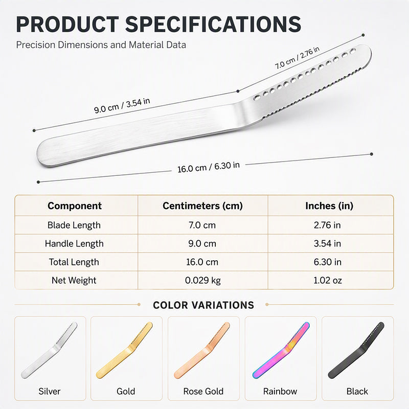 🔥Last Day Buy 1 Get 1 Free🔥Professional 304 Stainless Steel 3-in-1 Butter Knife and Spreader