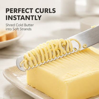 🔥Last Day Buy 1 Get 1 Free🔥Professional 304 Stainless Steel 3-in-1 Butter Knife and Spreader